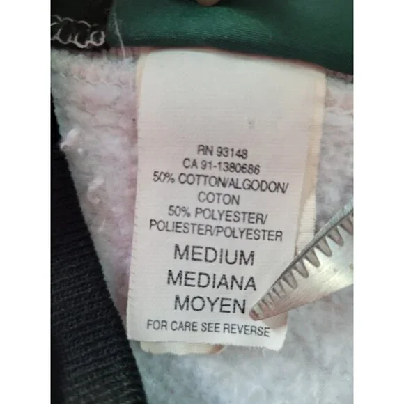 Vtg 90s Kitty Cat Double Crewneck Sweatshirt Medium Grandma Core Cats Birds USA - Picture 8 of 15